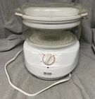 Betty Crocker 3 Food Steamer (BC-1590) Quart Capacity Tested And Working Used. Price: $31.99.
