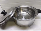 Lifetime Stockpot 6 Qt 12 Element Solar Cap Steel Dutch Oven Steamer Basket Lid Used. Price: $274.99.