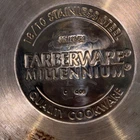 Farberware Millennium 18/10 Stainless Steel 8.5 Fry Pan Skillet Induction Used. Price: $16.00.