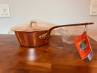 Mauviel M'150B Copper Curved Splayed Saute Pan 3 1/2-QT. New. Price: $500.00.