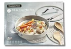 Tramontina 5-QUART All-in-one Plus Ceramic Non-stick Pan 7-PIECE Set Gray New. Price: $84.99.