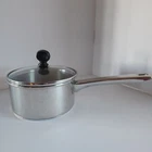 Farberware 18/10 Stainless Steel Qt. T099 Pan W/lid, Excellent Condition Used. Price: $19.96.