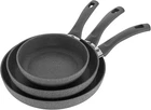 Ballarini Modena By Henckels Forged Aluminum 3-PC Nonstick Fry Pan Set New. Price: $109.85.