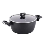 Korkmaz Nora 4.6L Aluminum Non Stick Casserole Dish Lid Cool Touch Handles New. Price: $57.99.