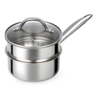 Ohtomber Stainless Steel Sauce Pan Tri-ply 1.5 Qt, New. Price: $34.54.