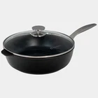 Swiss Diamond Chd Nonstick Saute Pan With Glass Lid, 4.1 Qt New. Price: $249.95.