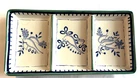 Villeroy & Boch Switch 3 Blue Bird Triple Relish Tray, Used. Price: $48.00.