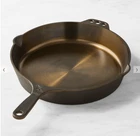 Smithey Seasoned Cast Iron Classic Skillets 12INCH, New. Price: $128.50.