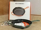 Creuset Signature Cast Iron 10.25 Inch Round Skillet Artichaut *new*. Price: $209.95.