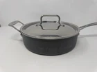 Cuisinart MCU33-24H 3-QUART Saut Pan W/ Lid Stainless Steel Multiclad Unlimited Used. Price: $23.99.