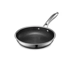 Hexclad Hybrid Nonstick Frying Pan, Stay-cool Handle, 8-INCH, Black New. Price: $186.99.