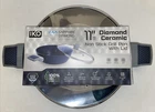 Iko 11 Diamond Ceramic Non Stick Grill Pan With Lid, 3" Depth Toxin Free New. Price: $32.78.