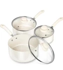 Michelangelo Sauce Pan Set New. Price: $54.99.