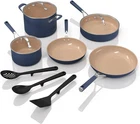 Ninja Ceramic Cookware Set, Extended Life 11-PIECE Kitchen Sets With New. Price: $354.99.