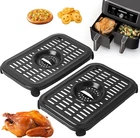 Gxf Air Grill Pan For Ninja Fryers, 2 Packs Replacement Cris New. Price: $40.99.
