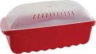 Nordic Ware Microwave Pasta Cooker, 6.4 Cup, Red New. Price: $22.61.