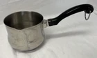 Farberware 5/8 Qt Even Heat Distribution Butter Milk Sauce Pan Pot Stainless Used. Price: $19.98.