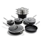 Calphalon Premier Hard-anodized Nonstick Aluminum Cookware Set, 13-PIECE New. Price: $589.99.