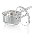 Sunhouse 2-QT Stainless Steel Saucepan With Lid, Pfoa-free, Induction Base New. Price: $41.58.