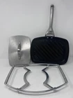 Calphalon Grill Pan With Lid And Trivet Used. Price: $25.00.