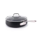 All Clad HA1 Nonstick Saut Pan 4 Qt 12 Dishwasher Safe Black Electric New. Price: $259.99.