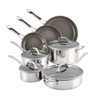 Anolon Everlast 11-PIECE Ceramic Nonstick Cookware Set Clad Stainless Steel New. Price: $399.99.