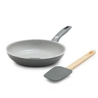 Greenpan Dover 8 Frying Skillet With Spatula, Non-toxic Pfas-free Ceramic New. Price: $29.19.