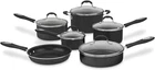 Cuisinar Advantage 11-PIECE Nonstick Cookware Set Model 55-11BK Black New. Price: $136.84.