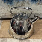 All-clad Metalcrafters 2 Qt Stainless Steel Tea Kettle Pot Open. Price: $79.95.