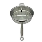 Cuisinart Stainless Steel 5.5 Quart 12" Saut Pan Cover Lid Chef Classic 733-30H New. Price: $47.75.