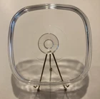 Pyrex Dome Clear Glass Lid A-12-C For Corning Ware 10" Square Casserole Dishes Used. Price: $7.00.