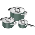 Zwilling Pure 6-PC Stainless Steel Cookware Set New. Price: $299.95.