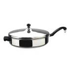 Farberware Classic Stainless Steel Covered Fry Pan 12" New. Price: $77.98.