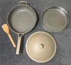 4QT Our Place 2.0 Large Always Pan 12.5 Nonstick Lid & Spoon Steam Color New. Price: $139.00.