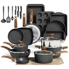 Maison Arts 30 Piece Pots And Pans Set Non Stick, Kitchen Cookware & Bakeware.... Price: $275.04.
