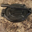 Victoria Tortilla Press Cast Iron Black Made In Colombia Mpn HU-105 Used. Price: $27.50.