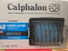 Calphalon 16" In Aqua Shield Non-stick Roaster With Rack New. Price: $39.99.
