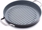 Valencia Pro Hard Anodized Healthy Ceramic Nonstick 11" Grill Pan, Pfas-free, In New. Price: $173.99.