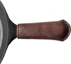 Leather Cast Iron Pan Handle Cover - Made In Usa (standard 4.5") New. Price: $19.99.