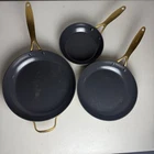 Greenpan Magneto Non-stick 3-PIECE Fry Set 8 10 12 Inch (no Lids) Used. Price: $66.49.