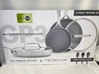 Greenpan GP3 5-PIECE Ceramic Non-stick Stainless Steel Frypan Set Excellent* Used. Price: $199.99.