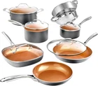 Gotham Steel 12PC Pots And Pans Stick, Ceramic Cookware Set, New. Price: $118.80.