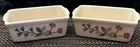 Vintage Garden Ridge Mini Loaf Pans Ceramic Dishwasher Microwave Oven Safe Set 2 Used. Price: $13.69.