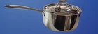 K8- Members Mark Tri-ply Clad Stainless 3 Qt Sauce Pan Cooking Pot & Lid Used. Price: $30.00.
