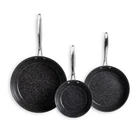 Nordic Ware Basalt 3 Piece Frying Pan Set New. Price: $189.00.