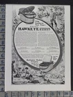 1908 Hawkeye Fridge Basket Picnic Fish Camp Sport Outdoor Vintage Art Ad DP32 Used. Price: $31.95.