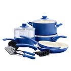 Greenlife Soft Grip Healthy Ceramic Nonstick 12 Piece Cookware Pots And Pans ... New. Price: $103.56.