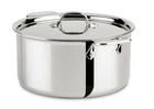 All-clad 4408 Ss Tri-ply 8-QT Stock Pot With Lid (demo) New. Price: $109.99.