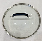 Calphalon 8.625" Tempered Glass Lid Pot/pan Used. Price: $10.00.