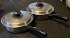X Vita Craft Sauce Pans #5201 8 & #5309 Nicromium Steel W/ Lids Made Usa Used. Price: $39.95.